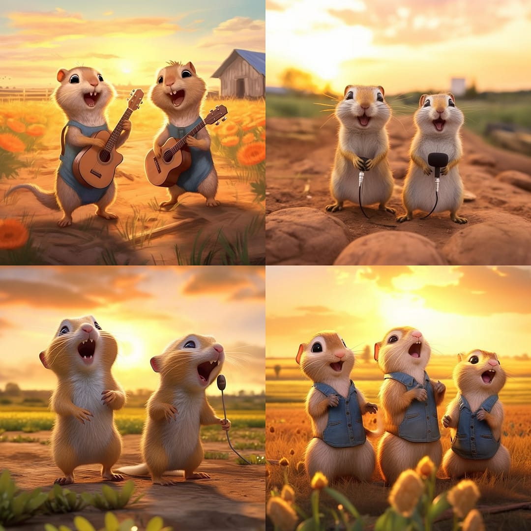 The prairie dog gang!