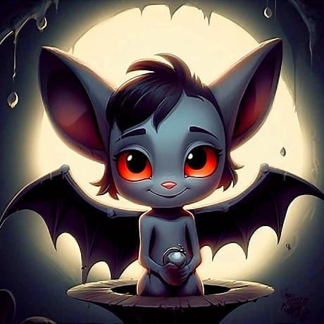 Batty Bat is a magical character of The Undoubtables!